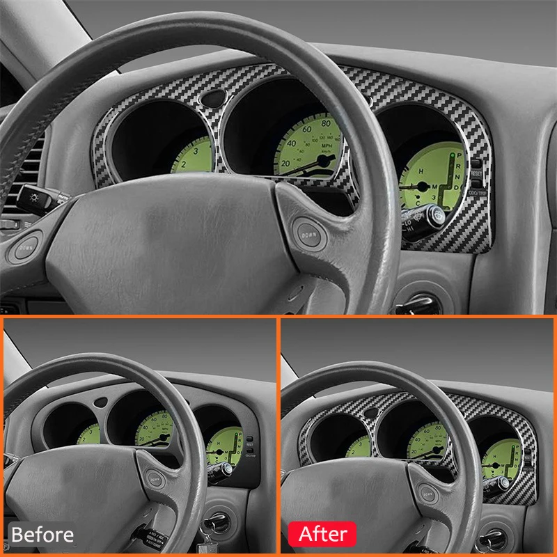 Рамка для автомобильной центральной приборной панели из углеродного волокна LEXUS