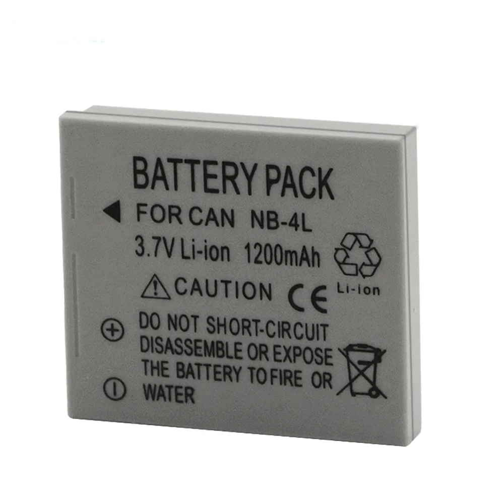 Аккумулятор NB-4L NB4L 1750 мАч для Canon IXUS 30 40 50 55 60 65 80 100 I20 110 115 120 130 IS 117 220 225 230 255 (art.: 3920db337aaae) - 3920db337aaae