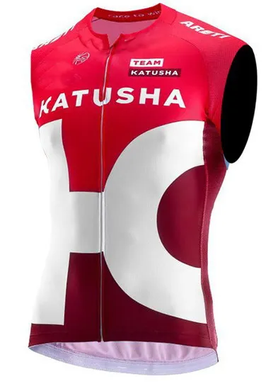 

2016 летняя велосипедная жилетка Katusha TEAM 2 цвета без рукавов, одежда для горных велосипедов, велосипедная одежда Maillot Ciclismo, велосипедная одежда