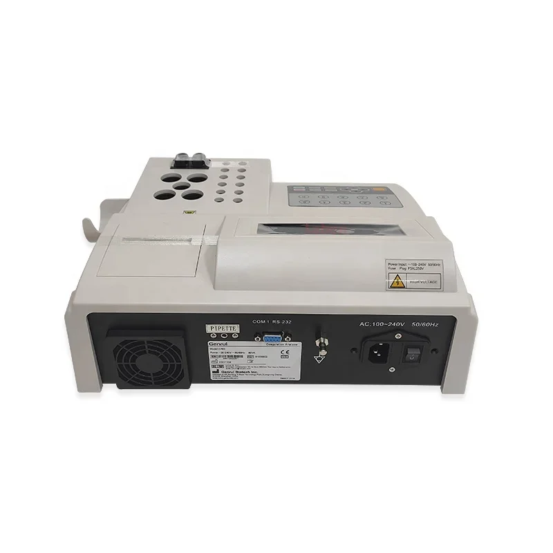 2-канальный коагулометр Genrui CA52 анализатор горячей коагуляции