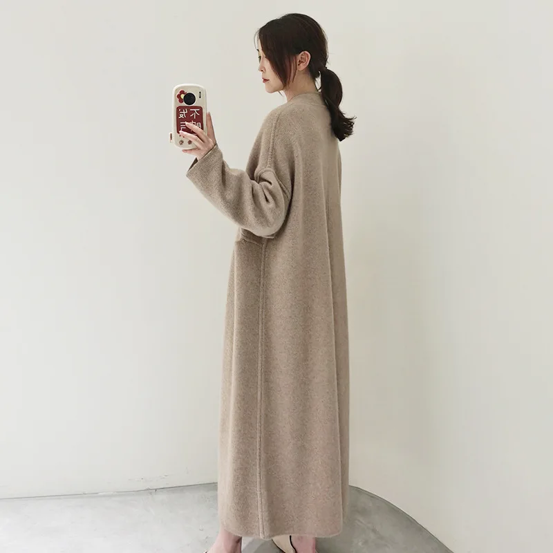 Рисунок 4 - Женское двустороннее кашемировое трикотажное пальто