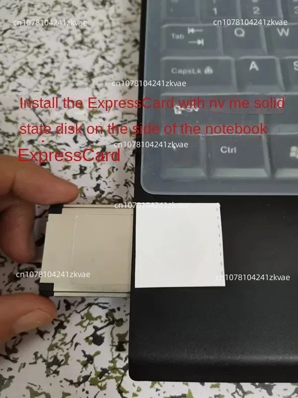 Интерфейс ExpressCard для твердотельного диска M.2 NGFF Nvme X201 T430 Hp8570 W520