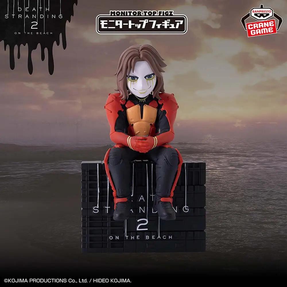 Фото Горячая распродажа! В наличии! Фигурка Banpresto Monitor Top DEATH STRANDING 2 ON THE BEACH Higgs. Аниме-модель. Подарок. №2