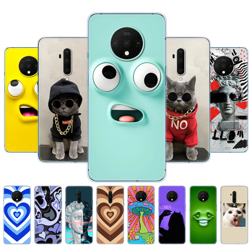 Чехол для oneplus 7T чехол для one plus 7T pro Чехол для oneplus 7T pro силиконовый чехол для oneplus 7T etui coque bag бампер 1 + 7T чехол