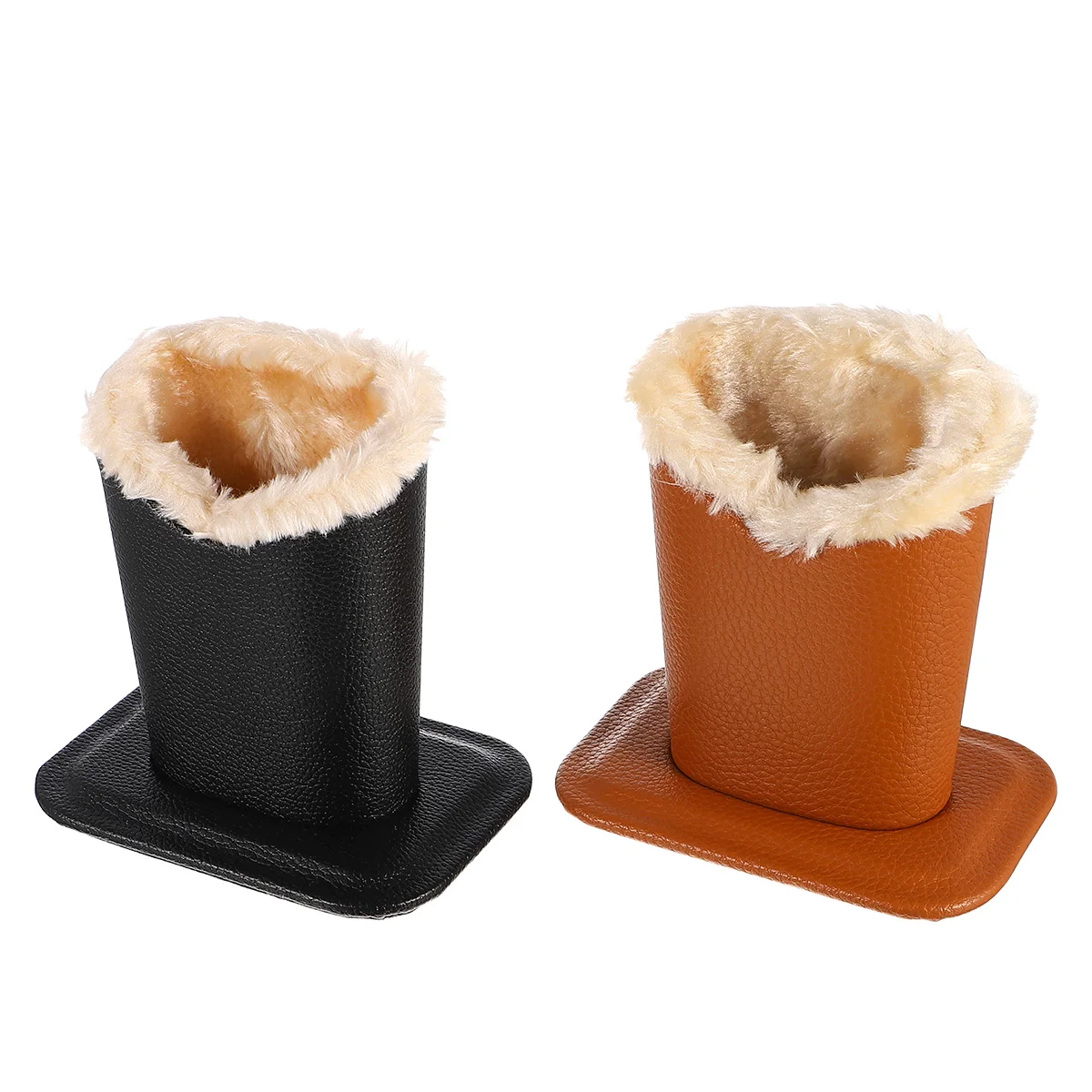 

2pcs Glasses Holder Delicate Practical Lychee Stripe Comfortable Luxurious High-qulity Glasses Display for Bedroom School Home