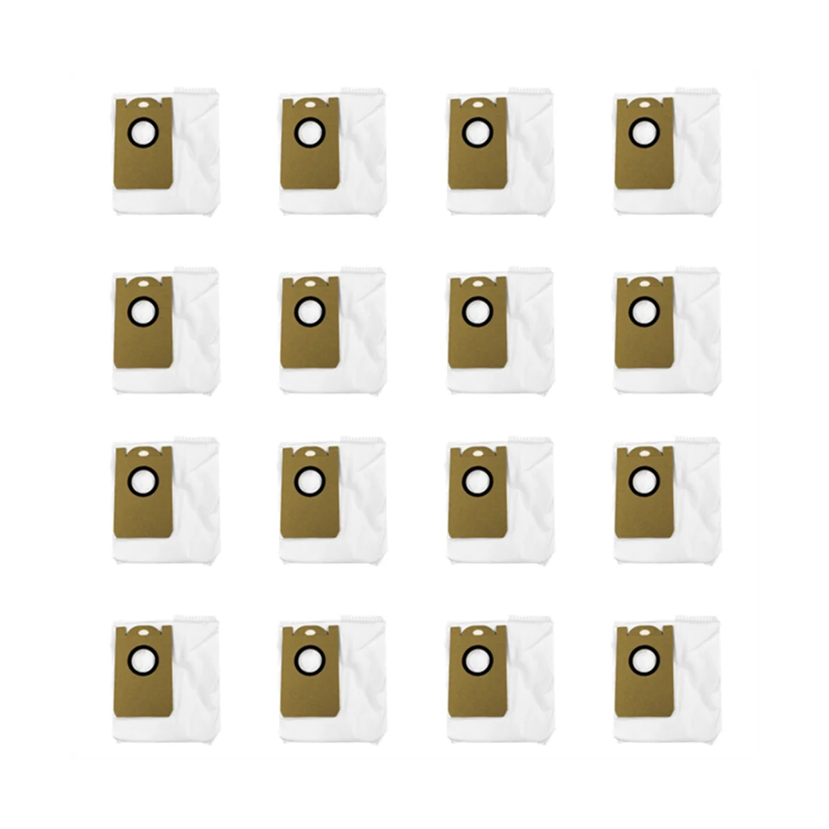 

16Pcs Dust Bag for Proscenic M7MAX M7PRO M8 PRO /VIOMI VXVC11/Kyvol Cybovac S31 /Uoni V980 PLUS/Honiture Q6 Vacuum Part