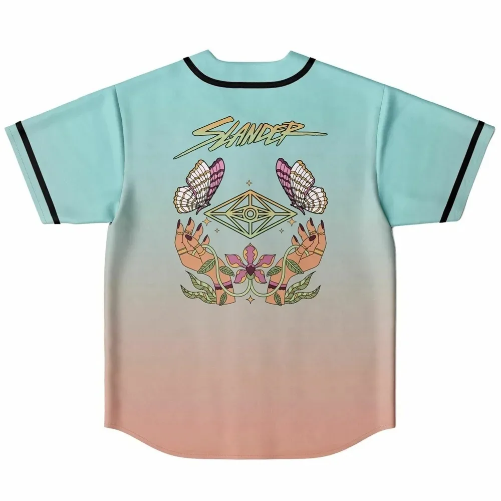 Slander Merch Бейсбольная куртка Футболка Летние женские и мужские модные футболки с