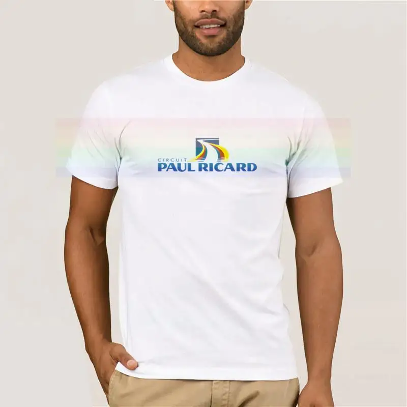

Paul Ricard Popular Printed Retro Casual T Shirt Men's Summer Black 100% Cotton Short Sleeves O-Neck Tee Shirts Tops Tee Unisex