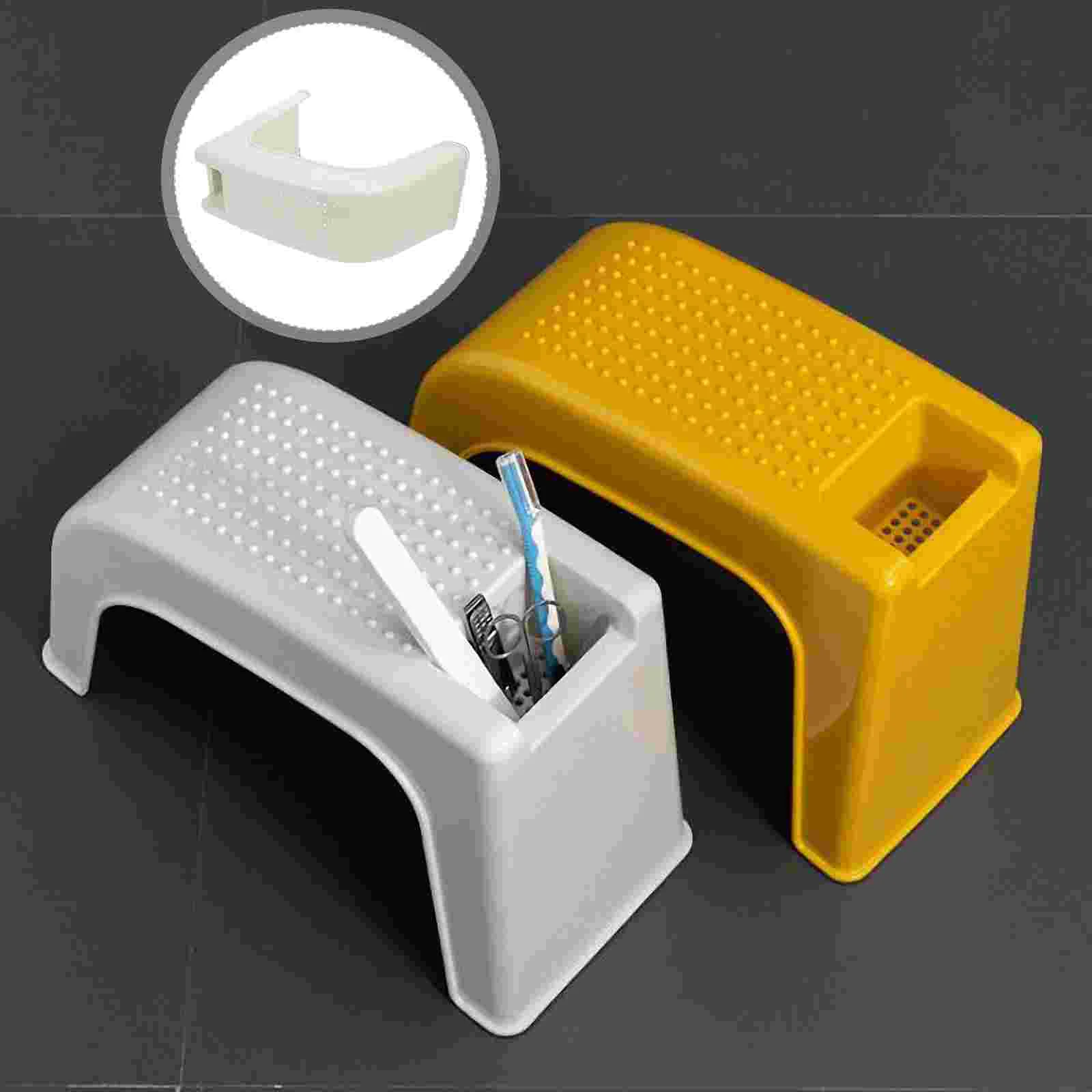 

Pedicure Stool Nail Care Products Support Plastic Small Footstool Accessory