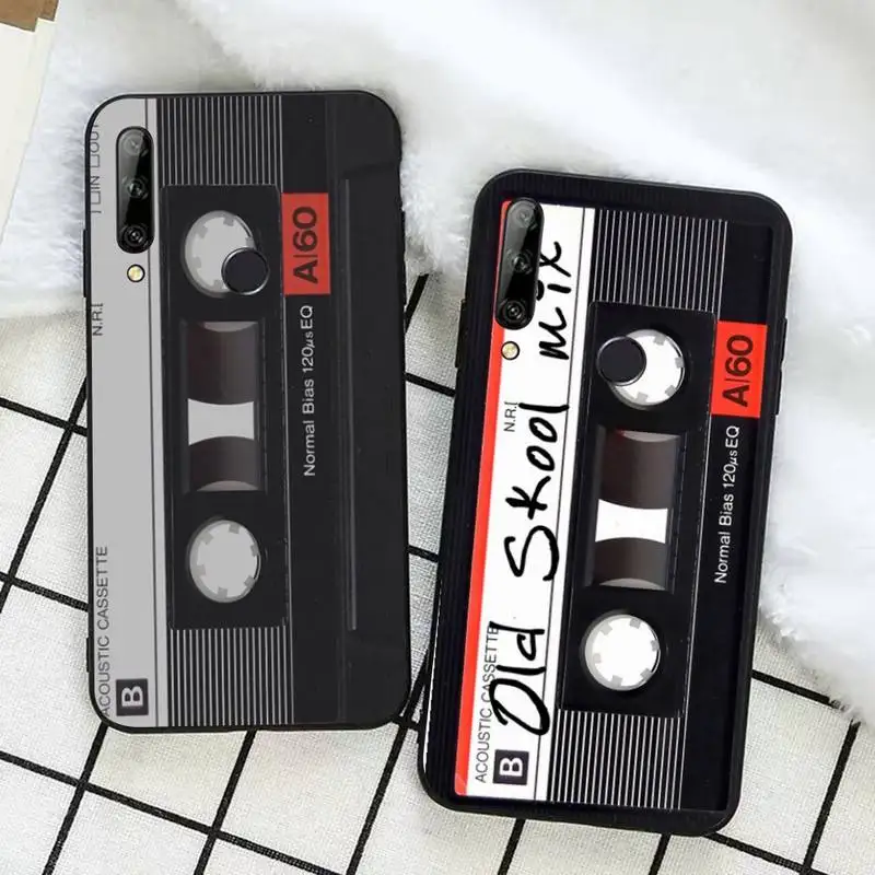 

Vintage Cassette tape Phone Case for Huawei Honor 10 i 8X C 5A 20 9 10 30 lite pro Voew 10 20 V30