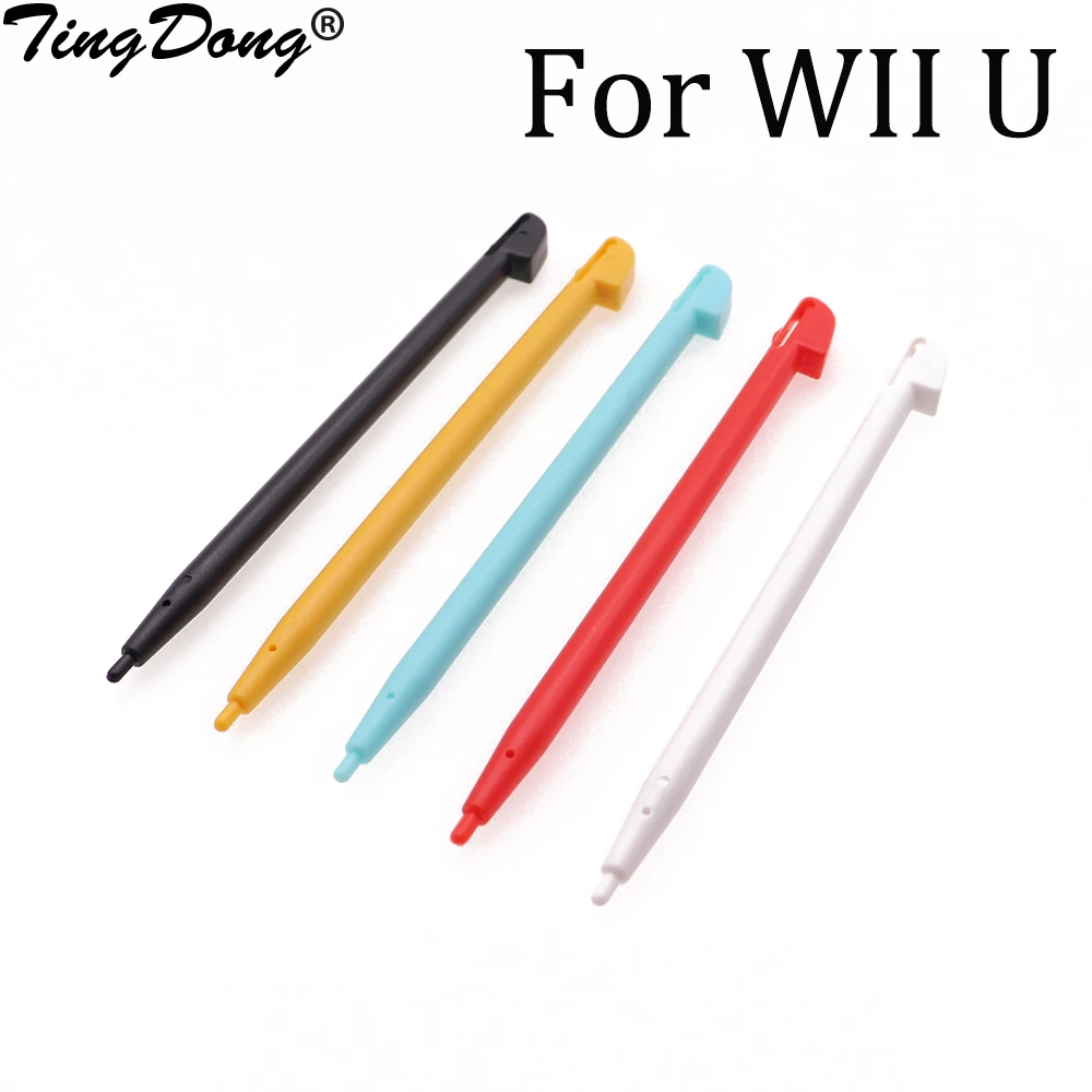 

TingDong 10Pcs Stylish Color Touch Stylus Pen for Nintendo Wii U WIIU GamePad Console