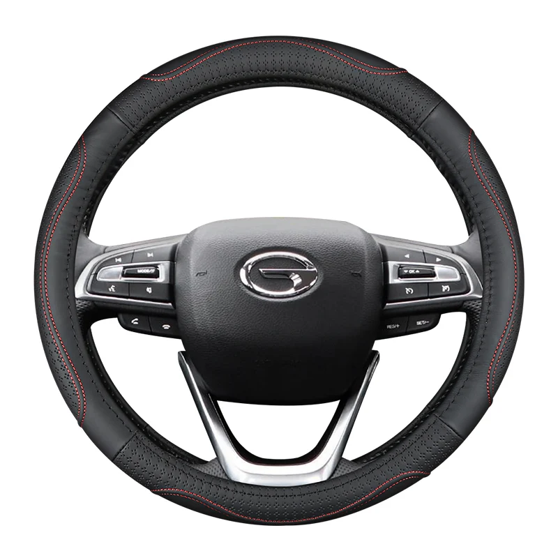 

Leather steering wheel cover for Trumpchi GS3/GS4/GS5/GS8/M8/M6/GA6/GA4 All seasons