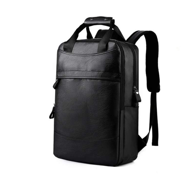 

Мужской рюкзак из ПУ кожи, в стиле ретро