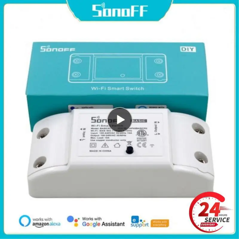 Смарт-выключатель SONOFF с поддержкой Wi-Fi и управлением через приложение