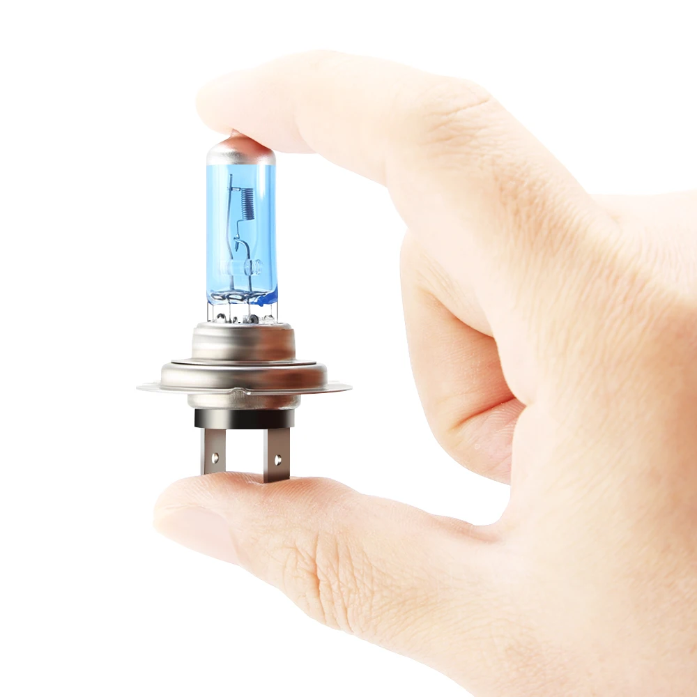 Супер яркие белые Противотуманные фары 2 шт. H7 галогенная лампа для Lada Granta Largus Kalina