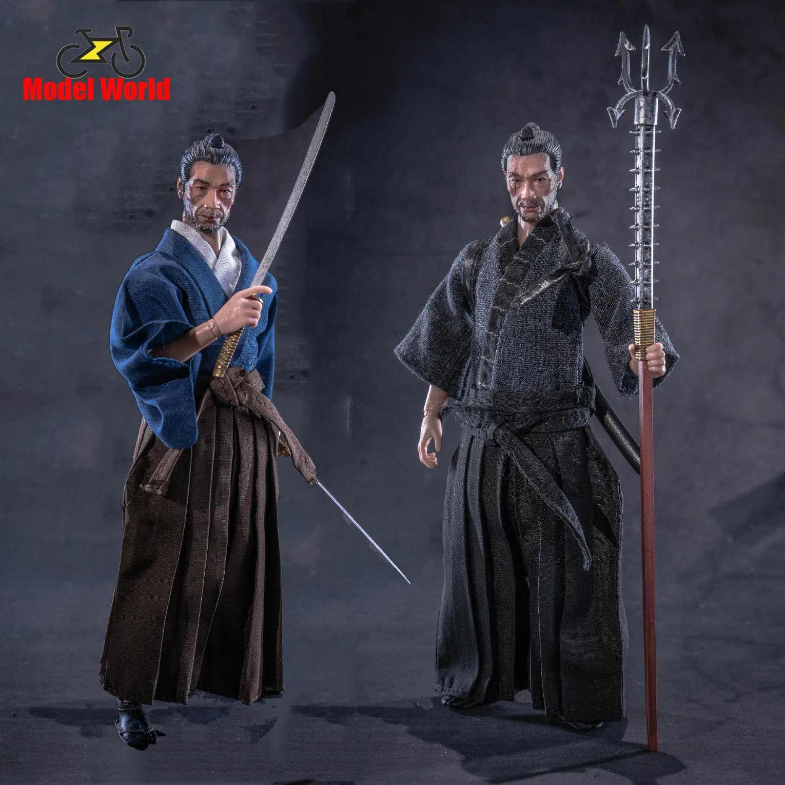 

IN STOCK ESS012 1/12 Miyamoto Musashi Samurai Figure Model 6'' Male Soldier Action Figures Doll Full Set Toy Collectible