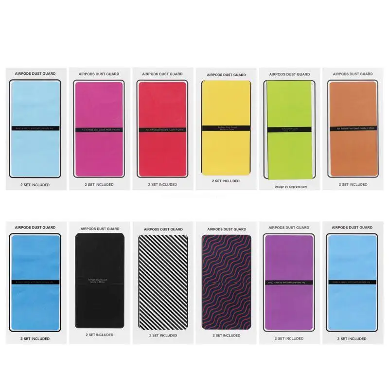 

Dust-proof Scratchproof Sticker For Earphone Protective Earphone Film Cover Stickers New Dropship