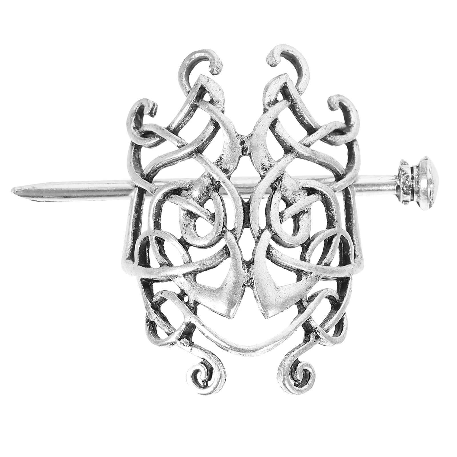 

2pcs Hair Clips Vintage Decorative Metal Hair Accessories Hair Stick for Girls Ladies