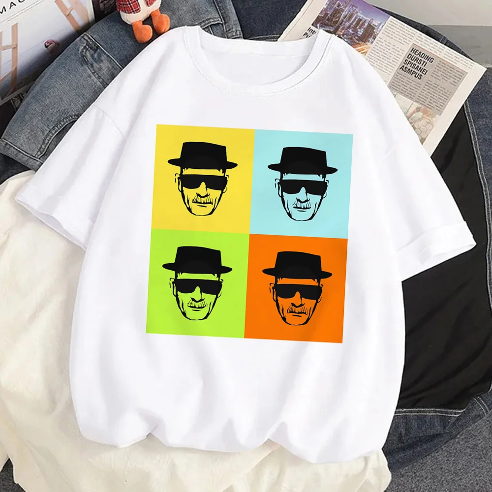 

breaking bad tshirt men graphic designer manga t shirt male y2k clothes