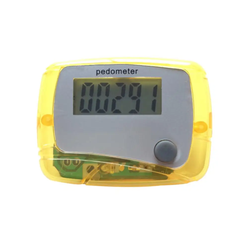 

New Healthy Sports Pedometers 1pc Random Color LCD Pedometer Step Calorie Counter Walking Distance Sport Pedometer