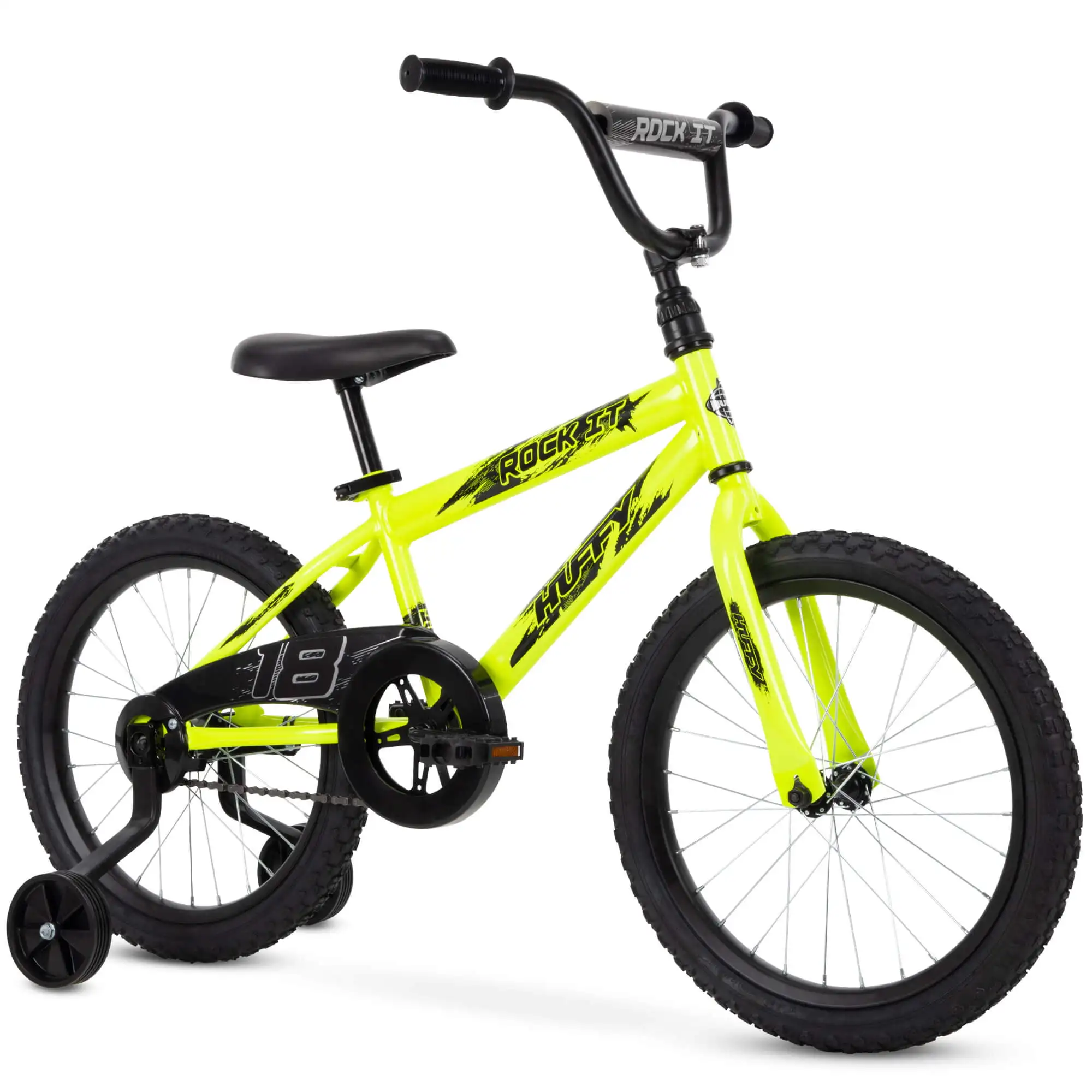 

18 in. Rock It Boy Kids Bike, Neon Powder Yellow