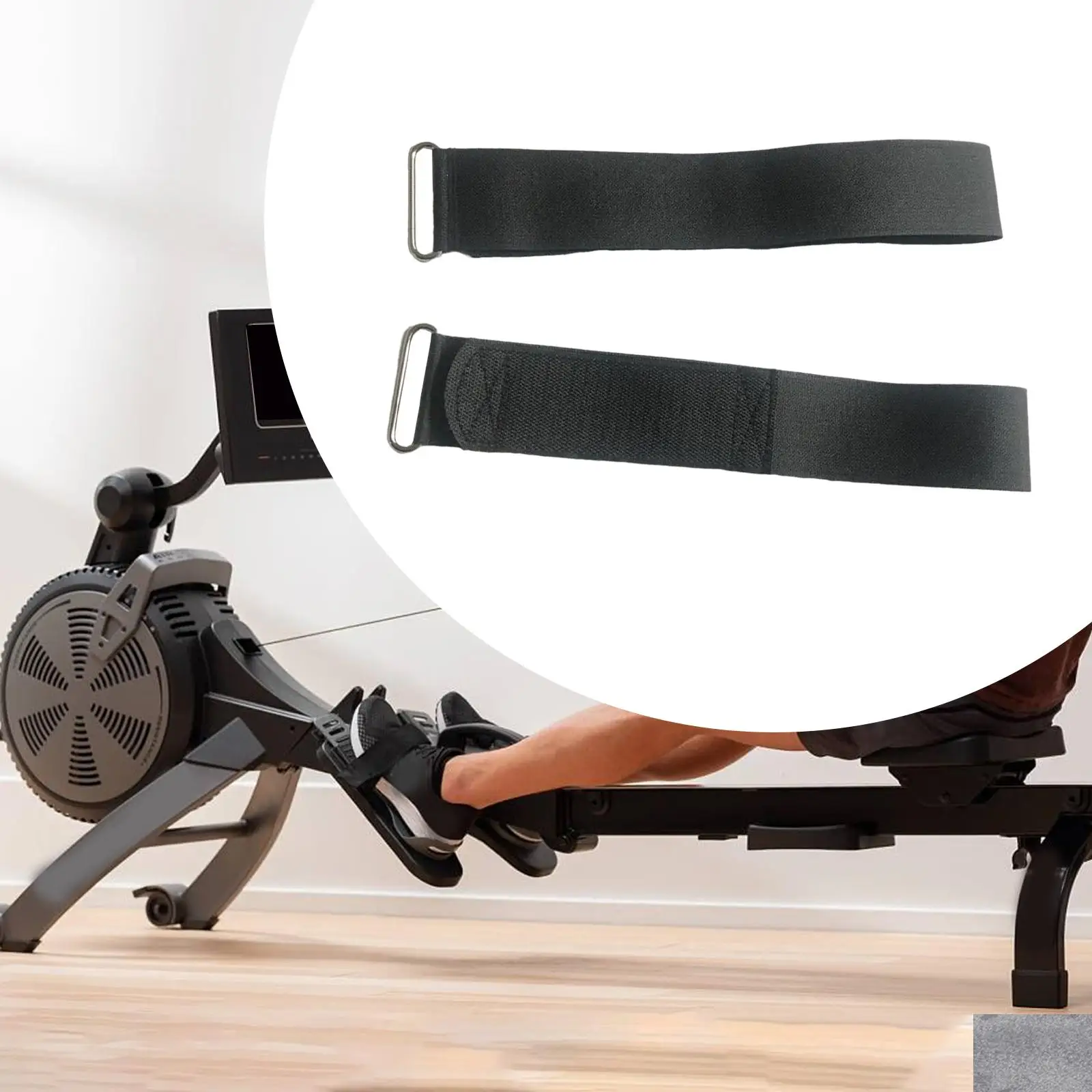 2x ремни для педалей велотренажера гребного тренажера универсальные