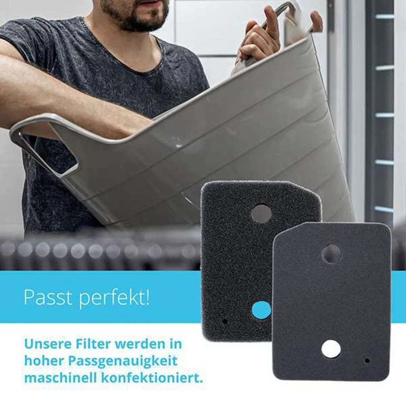 5 шт. поролоновый фильтр для сушильной машины Miele 9164761 Сушилка с тепловым насосом