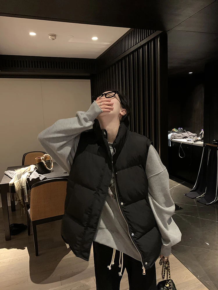 Cotton Jacket Vest Women Wear Out In Winter 2022 New Fashion Korean Loose Cotton Jacket Jacket