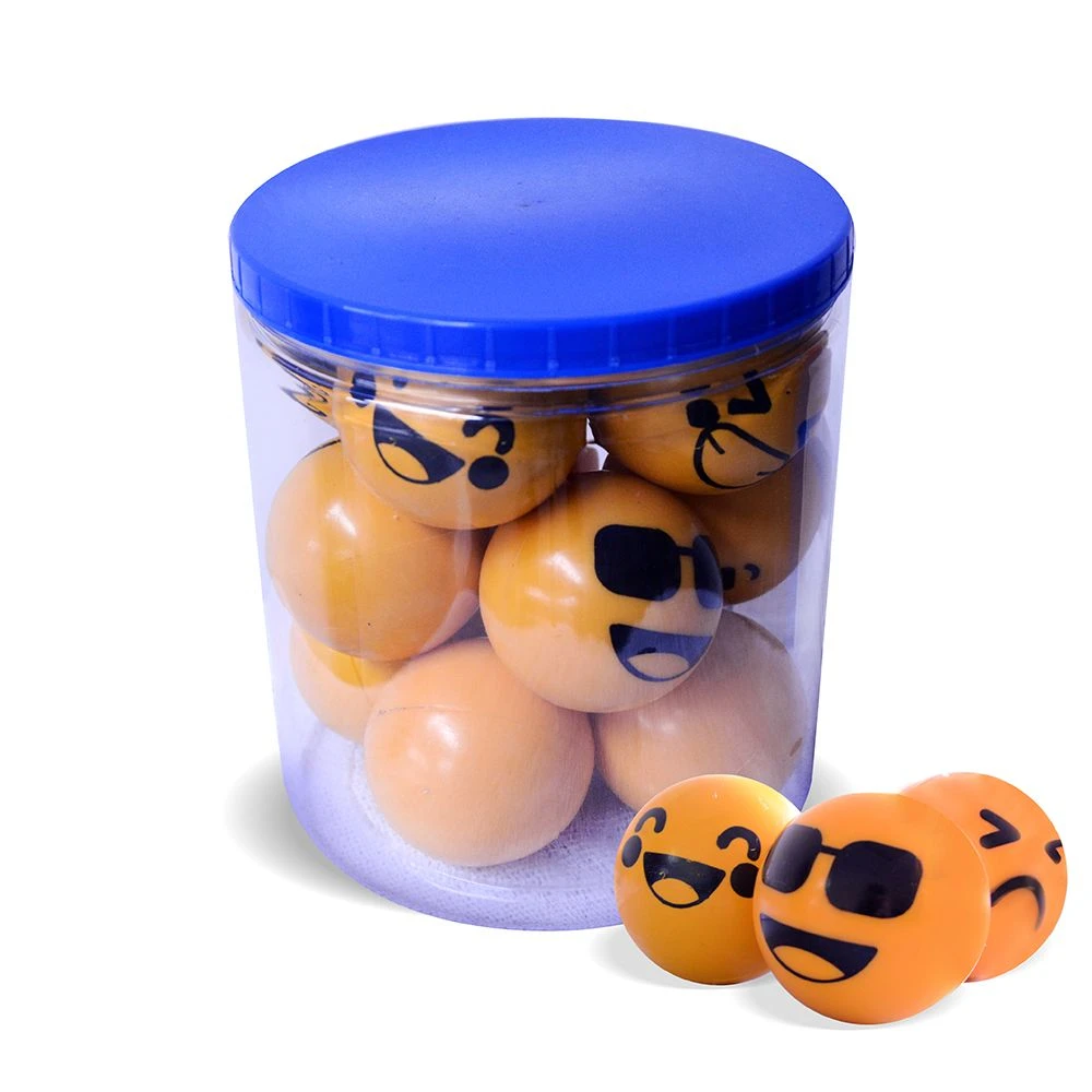 

Toy Bite Pets Ball Rubber Emoticon Emotions 1 UN
