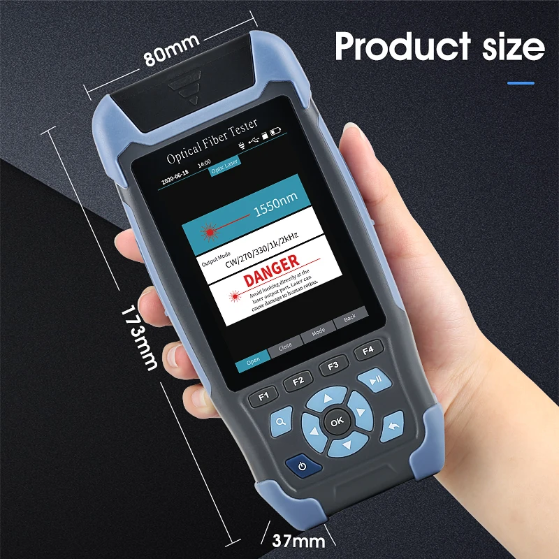 BYXGD Mini Smart 60km 26/24dB Pon Otdr Fiber Optic 1310 1550 Meter Tester Multimod Machine otdr | Other Tool Parts