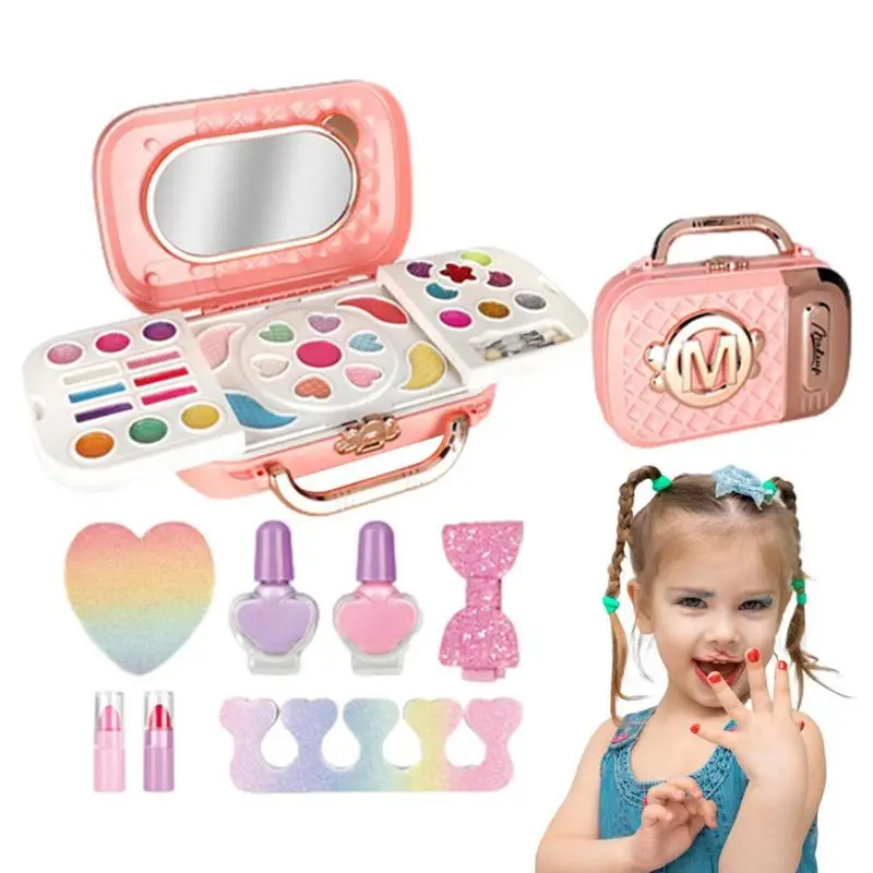 

Настоящая косметика, косметический набор, косметические наборы для детей, маскарадный набор, игровой косметический набор для детей, для девочек
