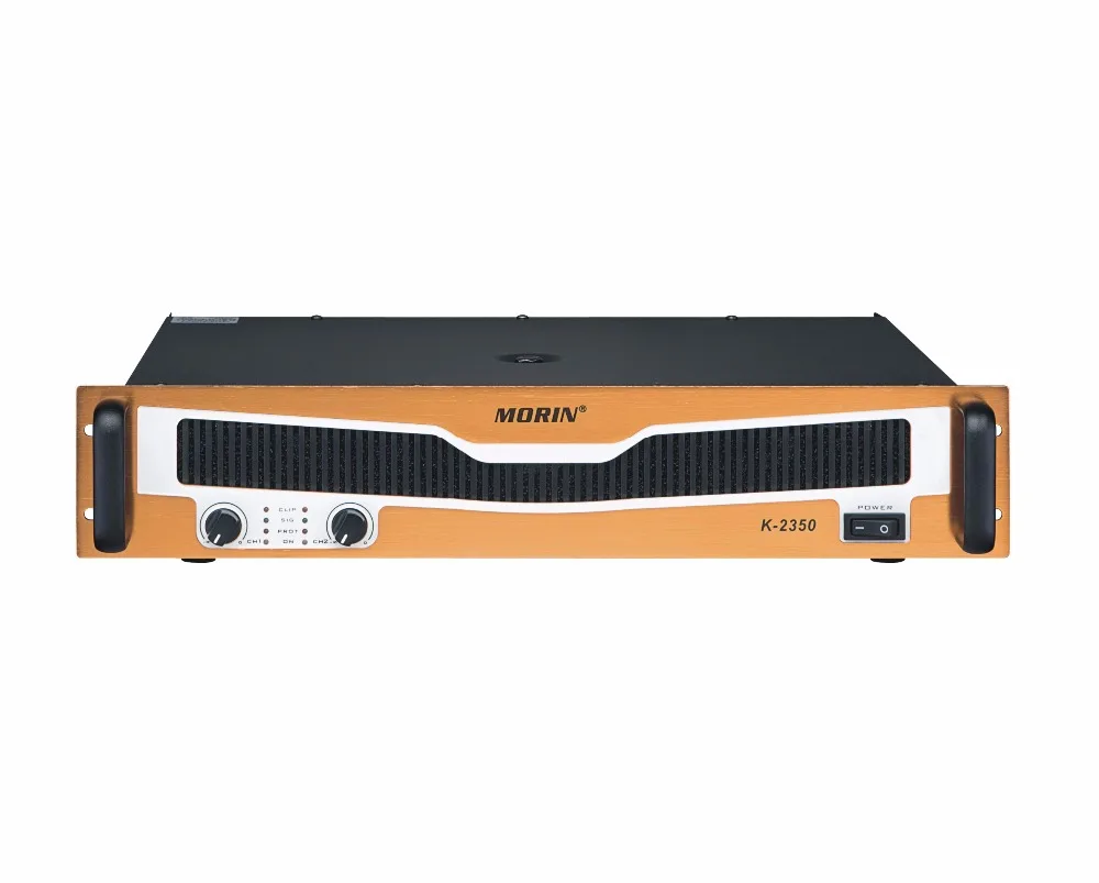 

2U pro power stage amplifier, 350W*2 channels at 8ohm Morin K-2350
