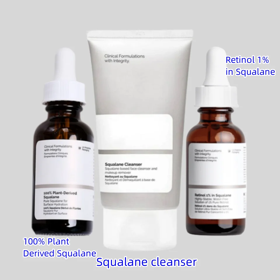 

Original 100% Plant Squalane Essence Oil Retinol 1 Squalane Cleanser Moisturizing Brightening Repair Skin Oil-control Face Care
