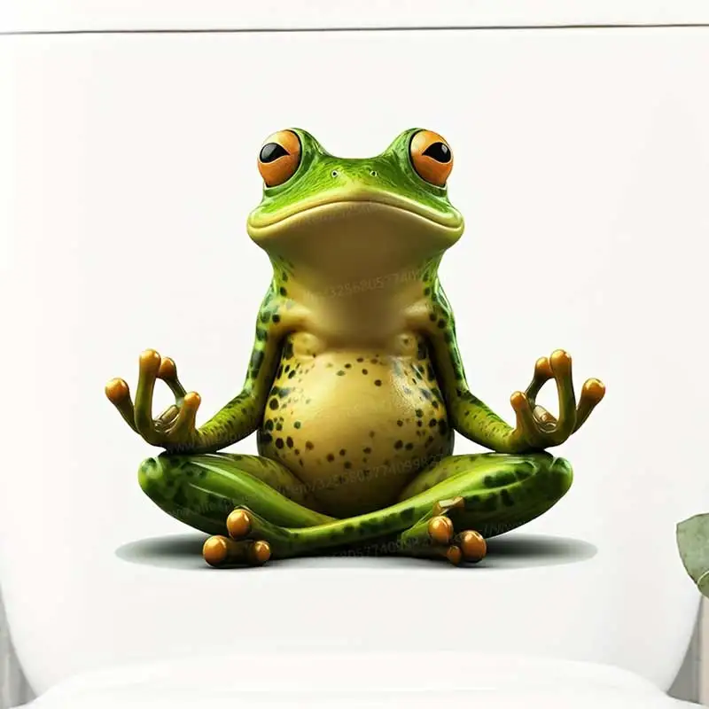 

Настенная наклейка ПВХ с лягушкой