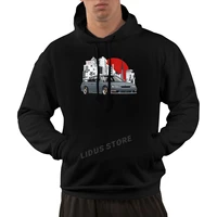 monster skyline r32 gtr jdm car vintage hoodie sweatshirt harajuku streetwear 100 cotton graphics hoodie