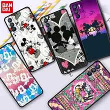 Cartoon Mickey Minnie Case for Oppo A53 A15 A52 A9 Find X2 Lite A12s A5 A54 F19 A7 A93 A12e A16s A5s A31 Silicone Phone Cover