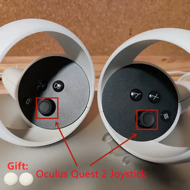 

2pcs/10pcs Original 3D Analog Joystick for Quest 2 Gun Stock Rocker Module ControllerJoystick Repair Parts For Quest2