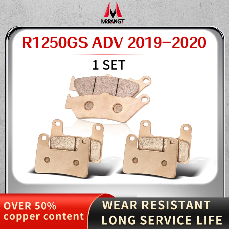 

Металлическая тормозная колодка Mrrangt для мотоцикла, подходит для BMW R1200GS R1200RT R1250R R1250RT R1250SE R1250LE R1250GS ADV