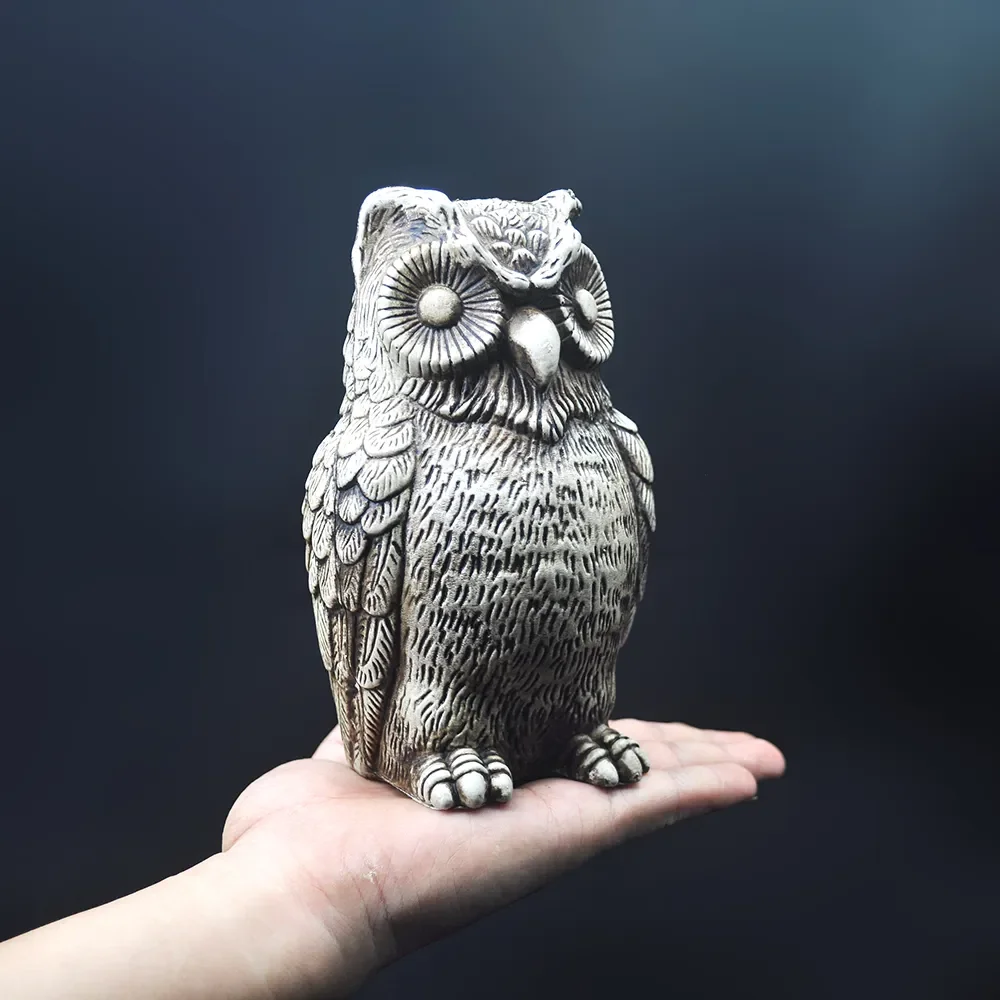 

2023NEW Home Decoration Owl Realistic Animal Scarecrow Decoration Home Lawn Garden Decoration Art Sculpture Garden Statue Crafts