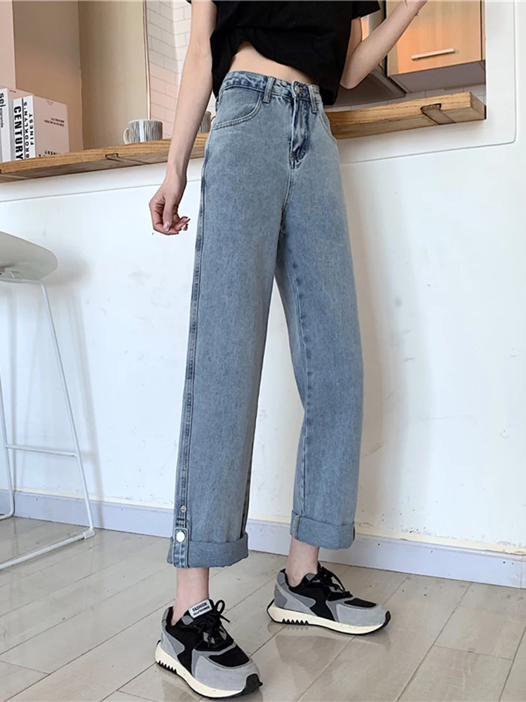 Дешевые оптовые продажи 2021 Весна Осень Новые модные повседневные джинсовые