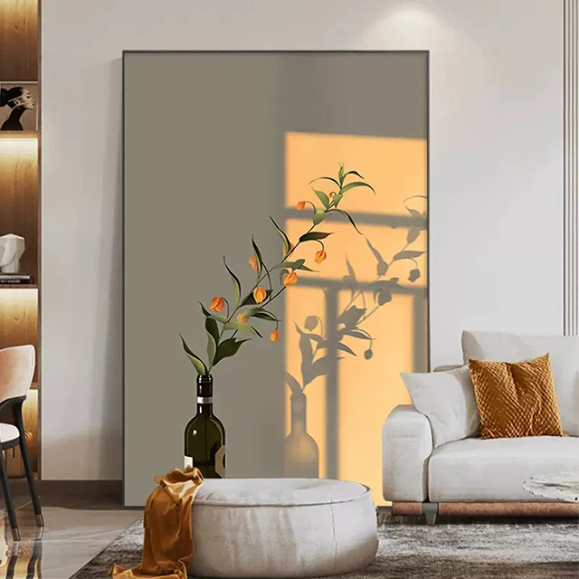 

Картина на холсте "Закат Листья Цветы"