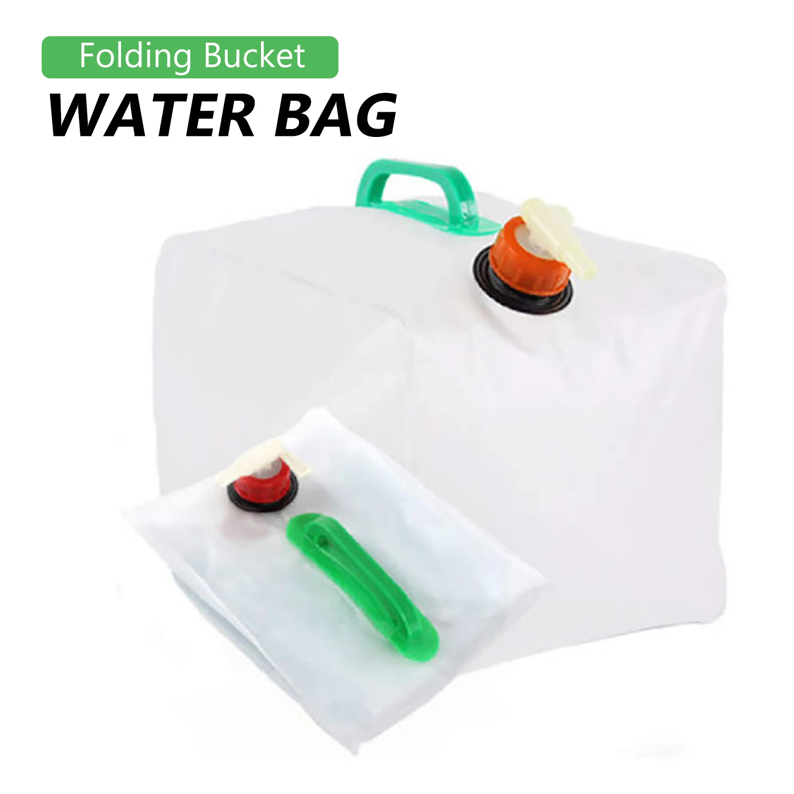 

20L Water Container Water Bag for Outdoor Collapsible Water Containers Camping Picnic Durable BPA Free Large Water Carrier Cube