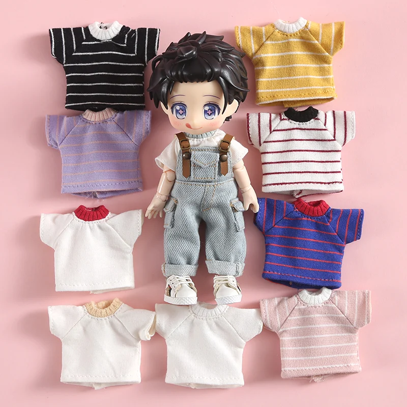 

Ob11 baby clothes Short sleeve T-shirt p9 molly 12 points BJD baby GSC