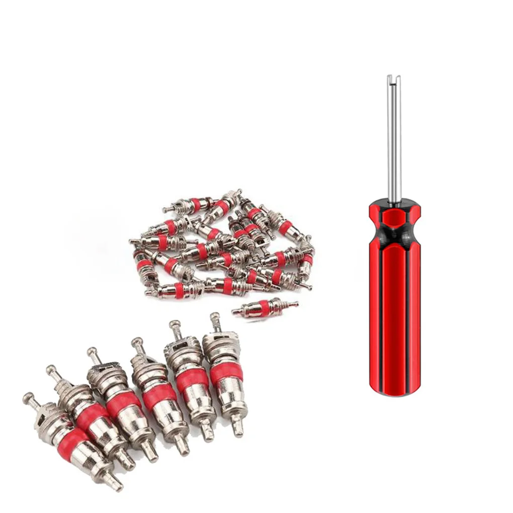 

1 Set Copper Car Tyre Valve Core Installer Pressureproof Leakproof Air-conditioning Valves Remover Tool Accessories