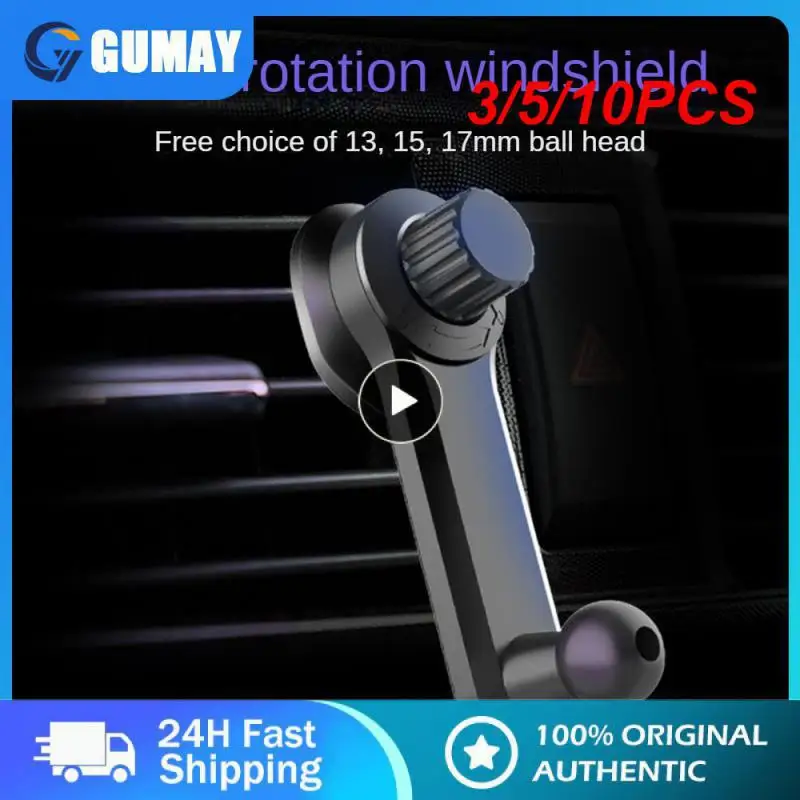 

3/5/10PCS 360 Degree Rotation Air Vent Clip Mount Abs Car Phone Holder Universal Mobile Phone Holder Practical Car Supplies