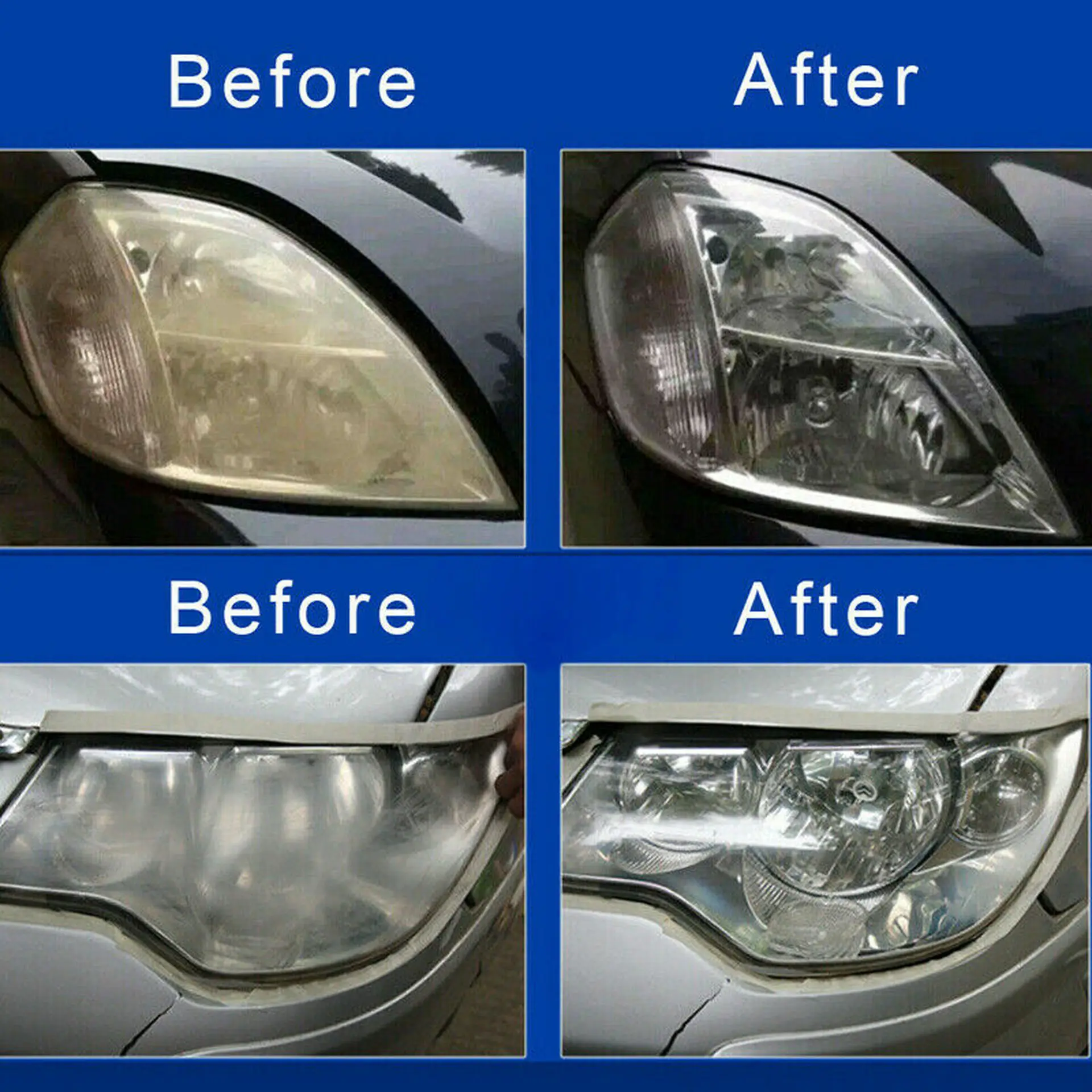 Набор для полировки автомобисветильник фар паста чистки и ремонта автомобильных