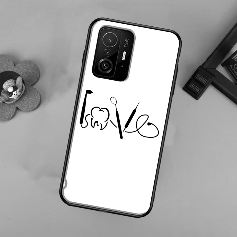 Чехол с рисунком зубов дантиста для POCO X3 Pro M4 M3 F3 GT X4 чехол Xiaomi 11T 10T 12 Mi 11 Lite |