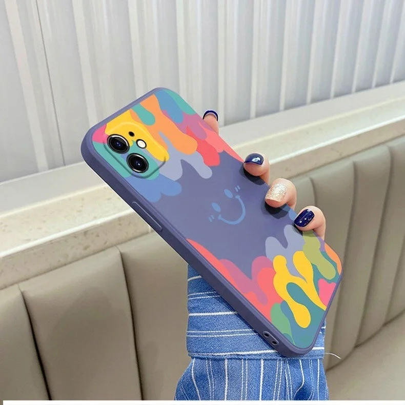 

HSYK For VIVO Y33 Y21S Y21 V21e Y20i Y11 Y15 Y17 Y19 Y30 Y31 2021 Y51 Y91c Y95 V9 V19 Neo Y85 Individual Patterns Matte Smile