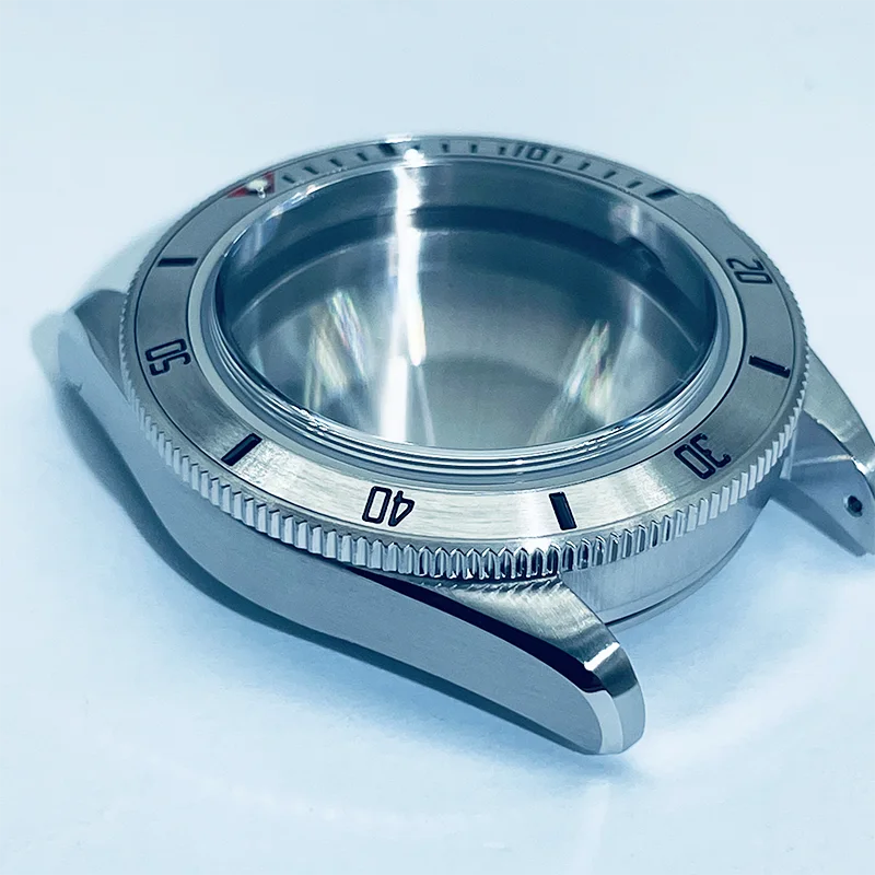 Watch Parts 38mm Stainless Steel BB58 Vintage Style Watch Case Sapphire Glass Fit NH35/36 Automatic Movement