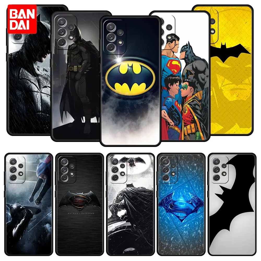 

Dc Superhero Marvel Batman Phone Case for Samsung Galaxy A12 A51 A21s A02 A02s A22 A32 A52 A72 4G 5G Cover Silicone Smartphone